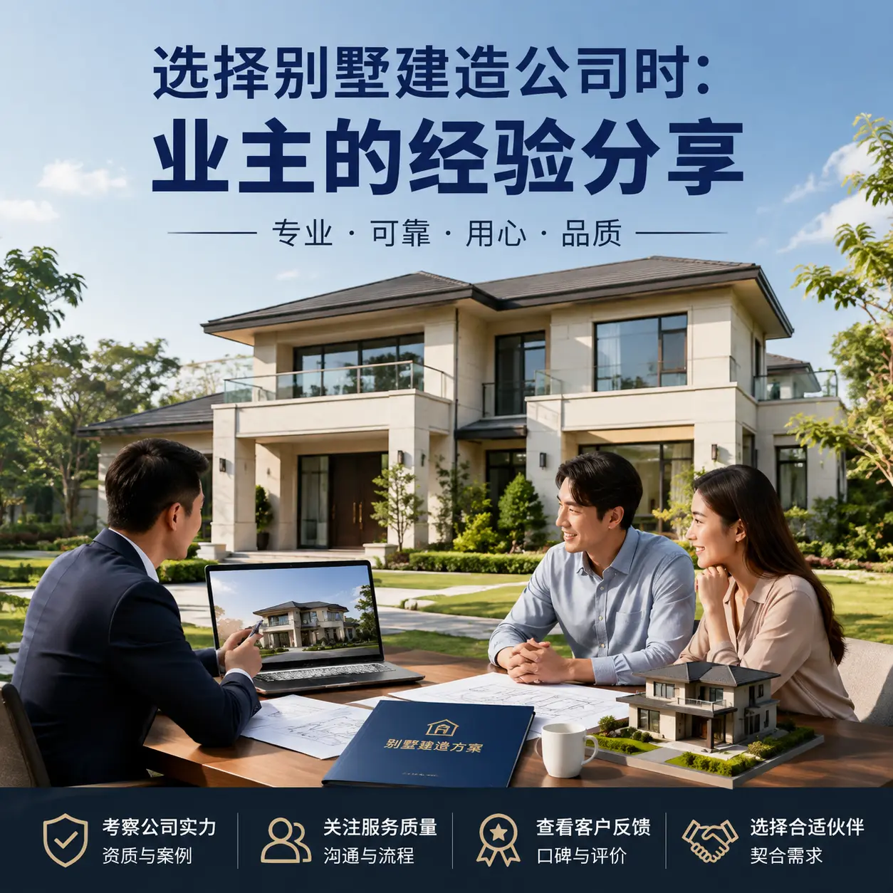 选择别墅建造公司时： 贵阳 业主的经验分享