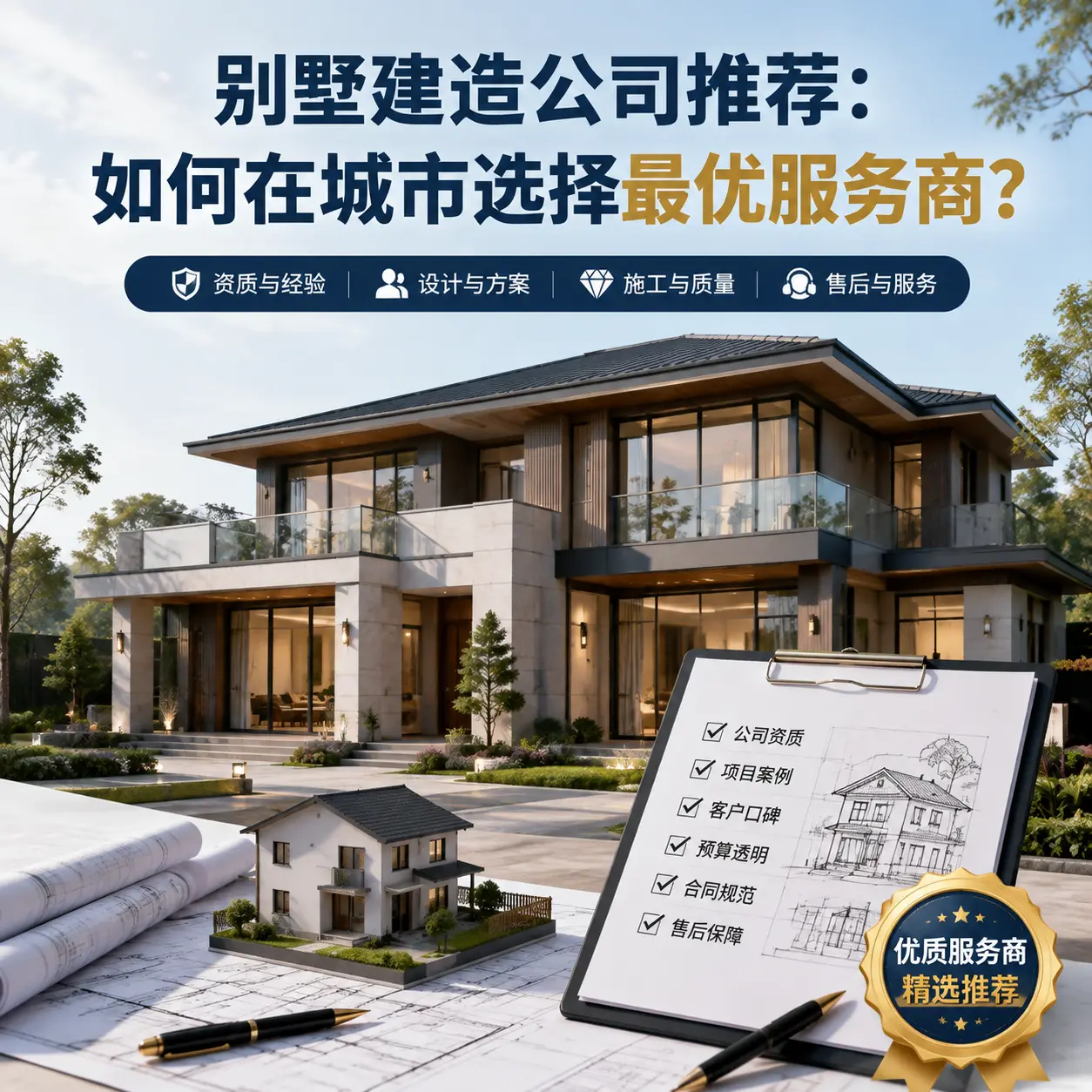 别墅建造公司推荐：如何在 贵阳 选择最优服务商？