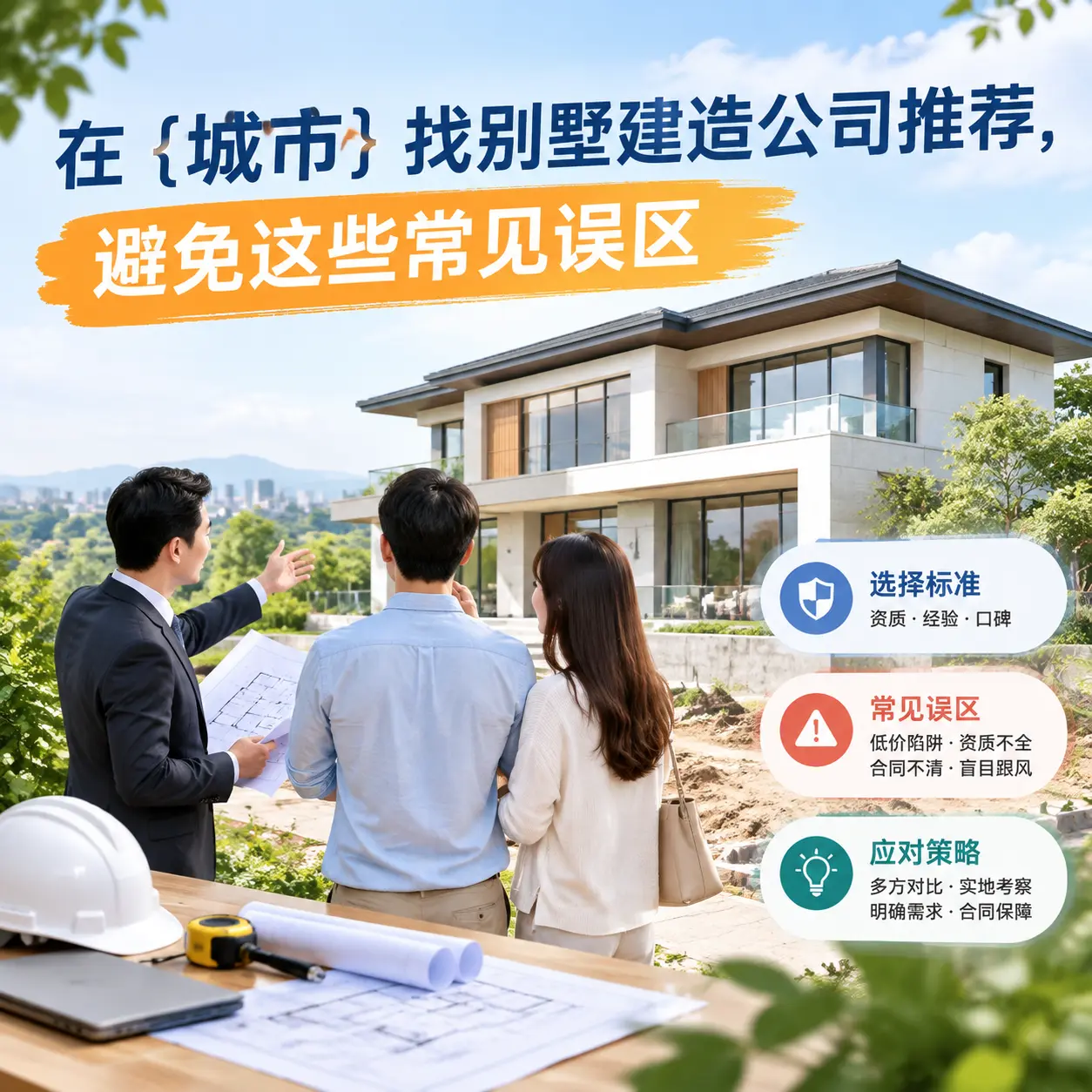 在 贵阳 找别墅建造公司推荐,避免这些常见误区