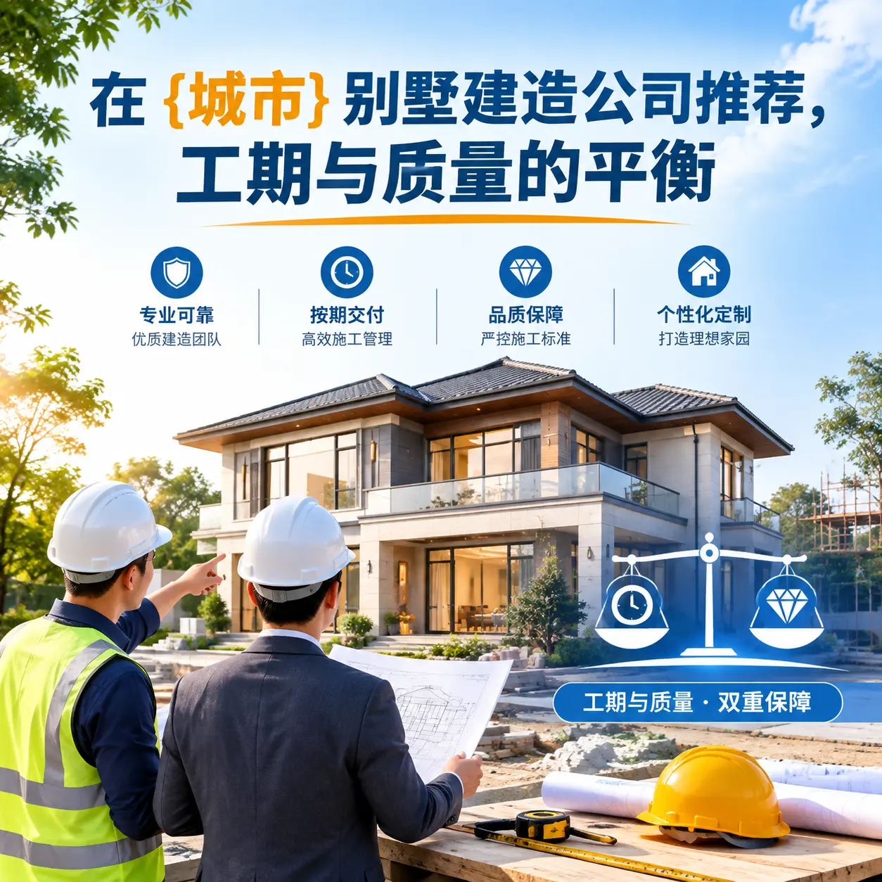 在 贵阳 别墅建造公司推荐,工期与质量的平衡
