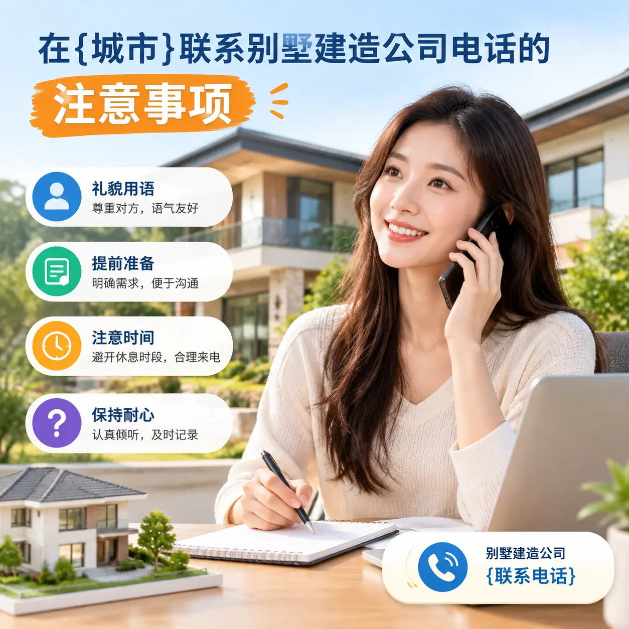 在贵阳联系别墅建造公司电话的注意事项