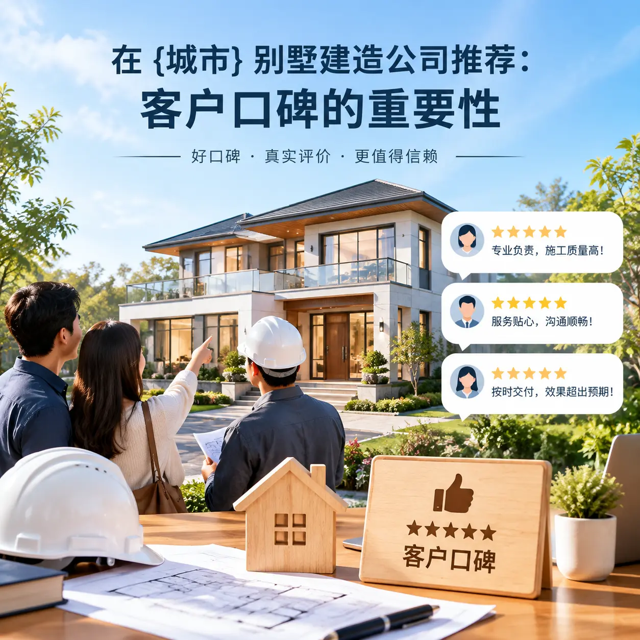 在 贵阳 别墅建造公司推荐：客户口碑的重要性