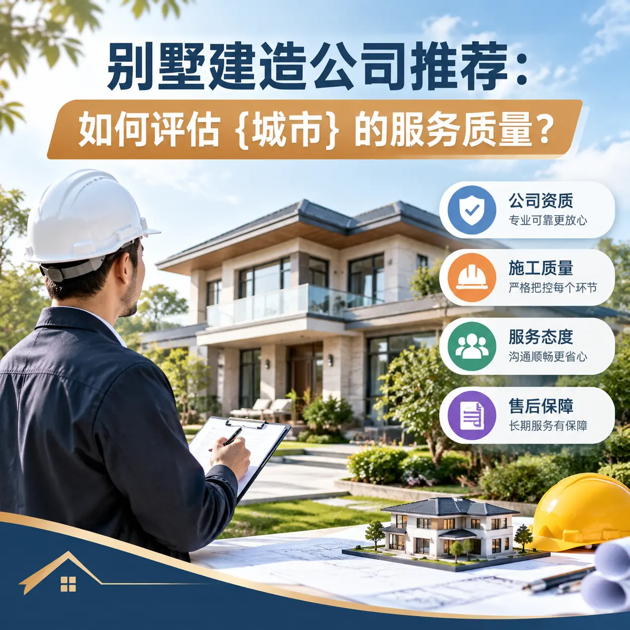 别墅建造公司推荐:如何评估 贵阳 的服务质量?
