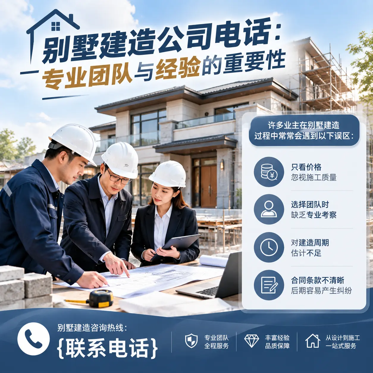贵阳别墅建造公司电话：专业团队与经验的重要性