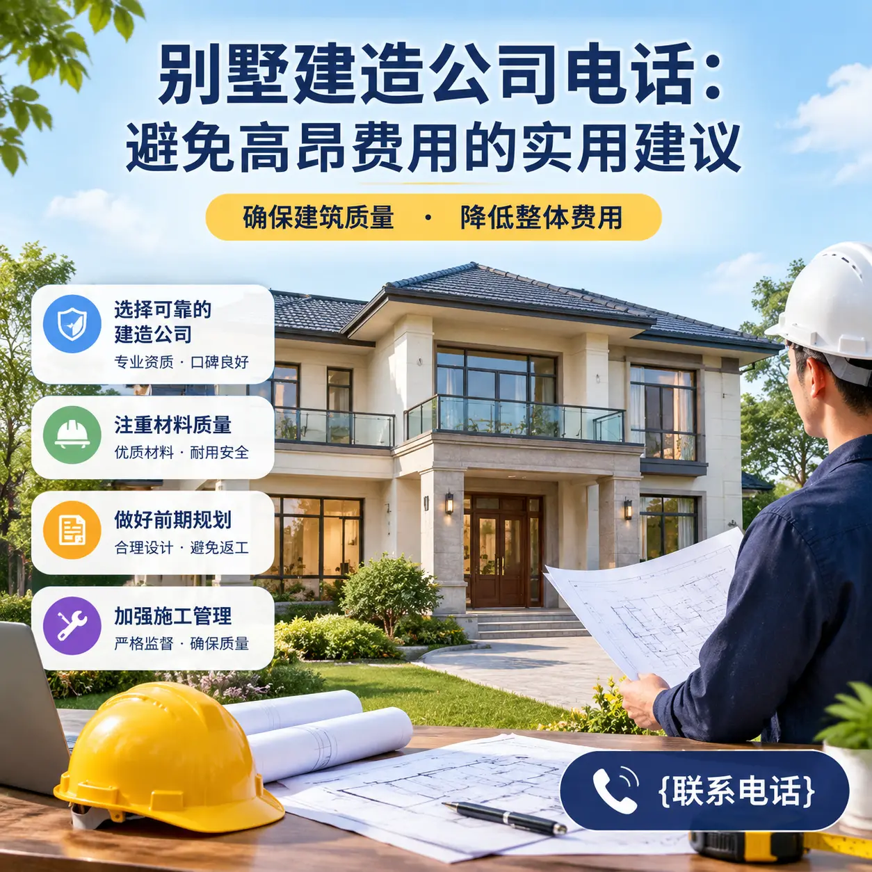 贵阳别墅建造公司电话：避免高昂费用的实用建议