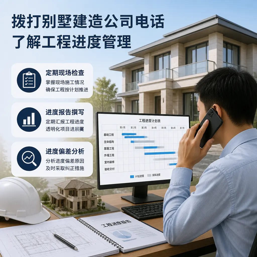 拨打贵阳别墅建造公司电话,了解工程进度管理