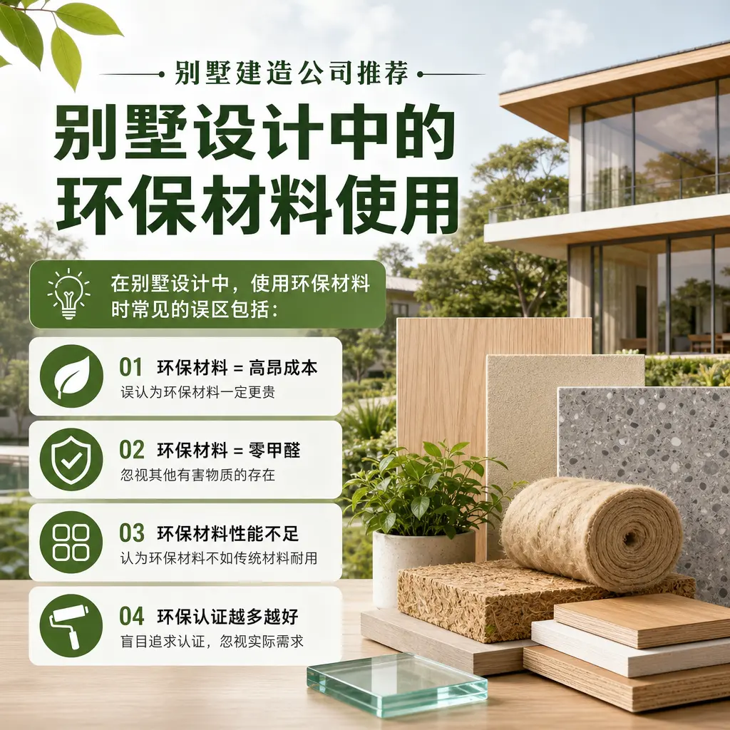 别墅建造公司推荐: 贵阳 别墅设计中的环保材料使用
