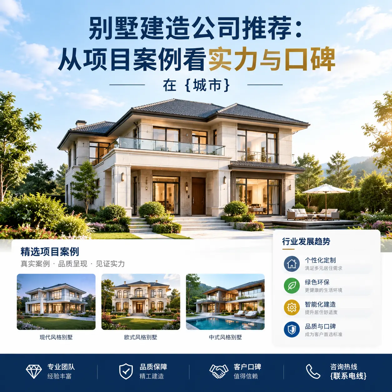 别墅建造公司推荐:从项目案例看实力与口碑在 贵阳