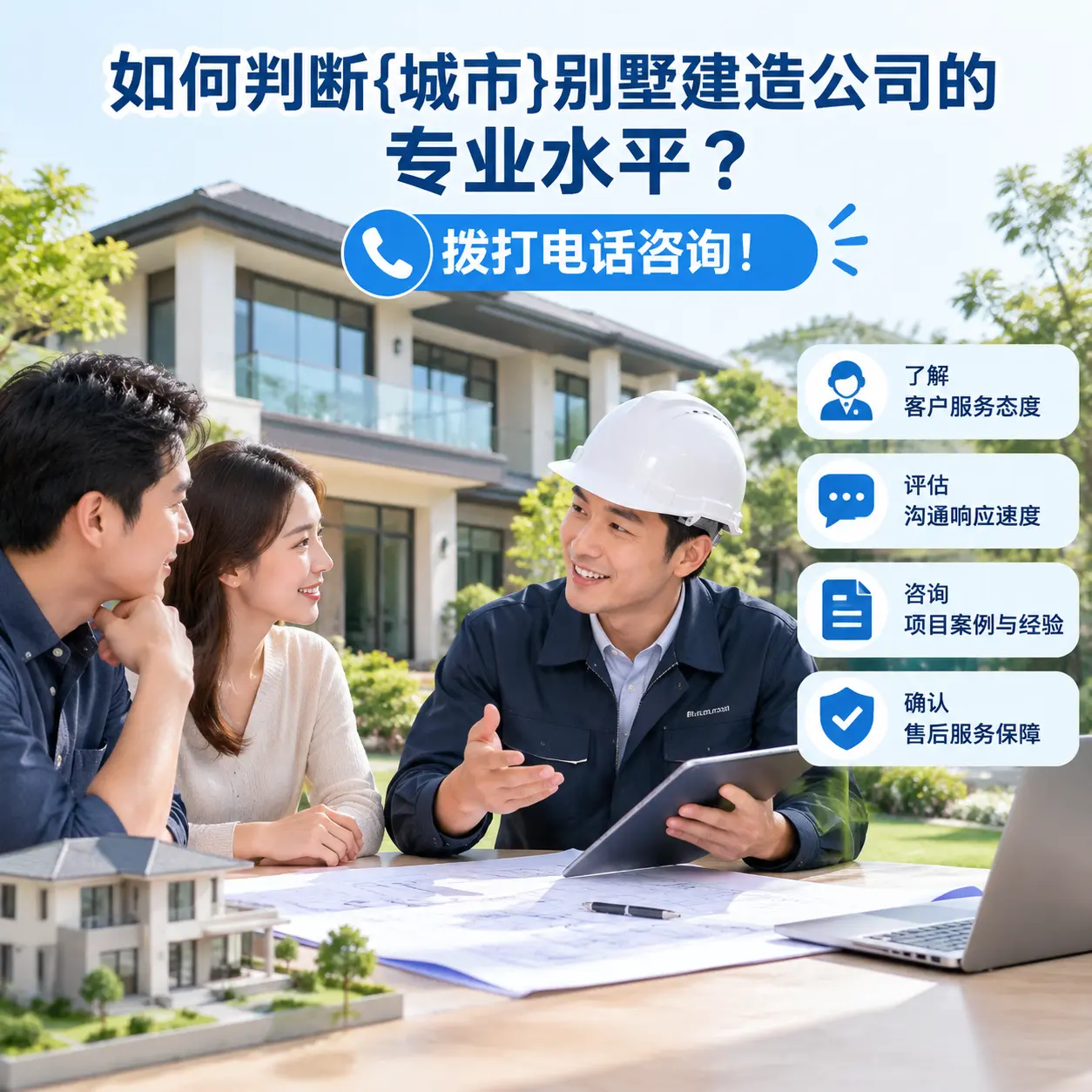 如何判断贵阳别墅建造公司的专业水平？拨打电话咨询！